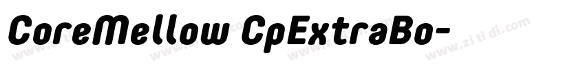 CoreMellow CpExtraBo字体转换 CoreMellow CpExtraBo字体转换